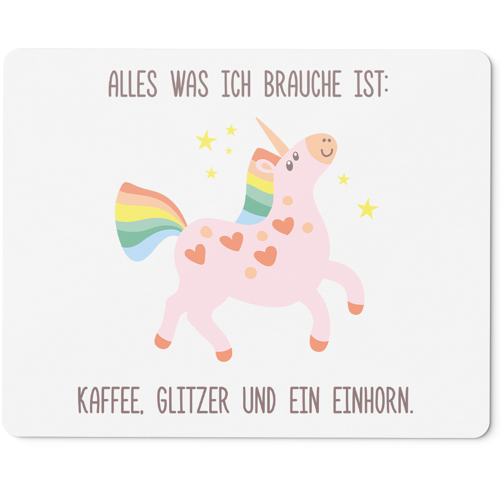 All I Need is: Coffee, Glitter and a Unicorn 10401002153 | eBay | Kunstdrucke