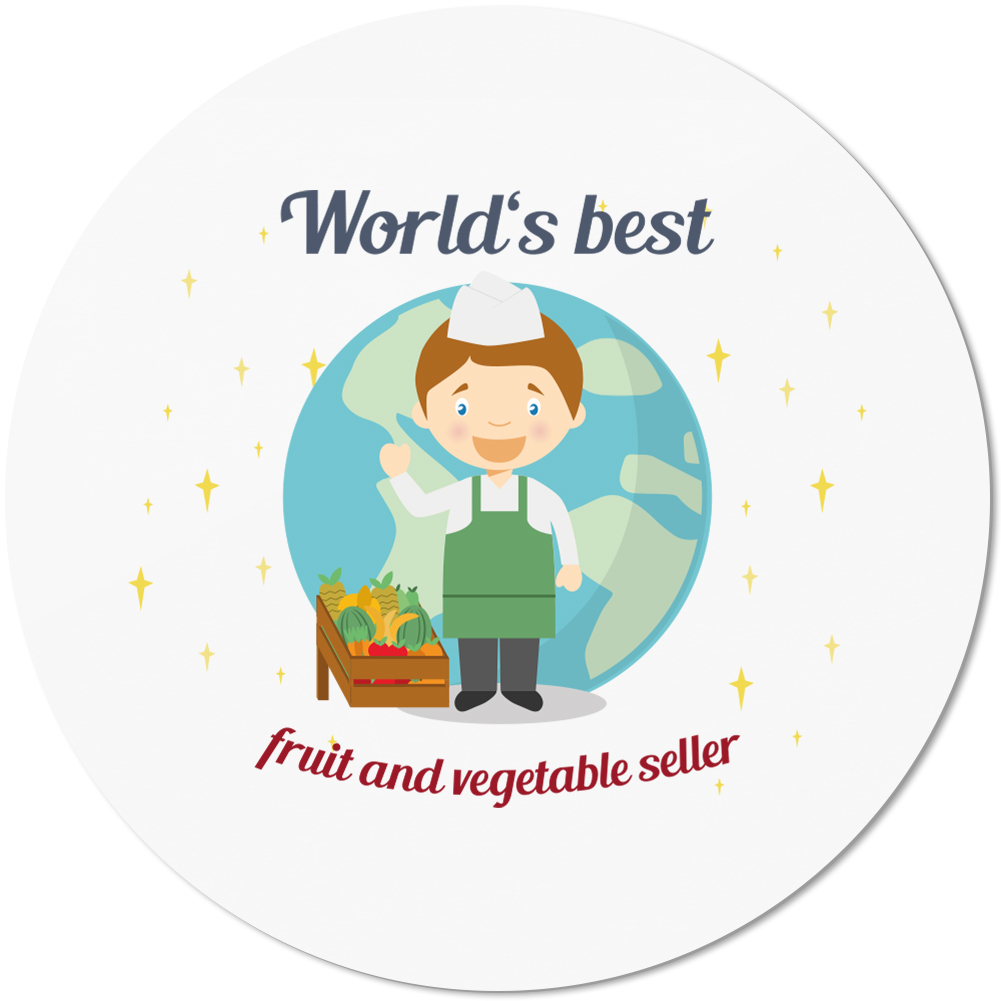 World's best fruit and vegetable seller 10501006593 - Bild 1 von 2