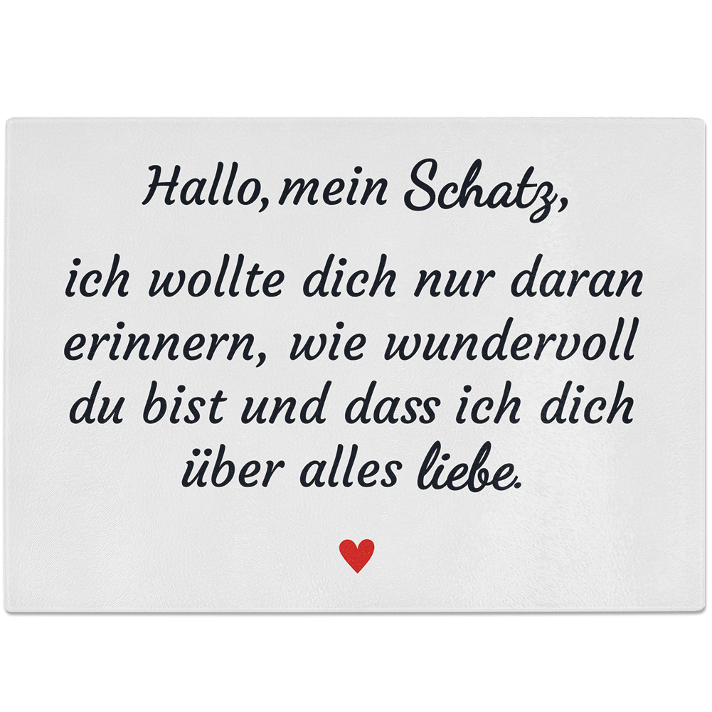 Hallo Schatz. Ich dich nur erinnern, wie wundervoll über alles liebe 10601002626 - Bild 1 von 2