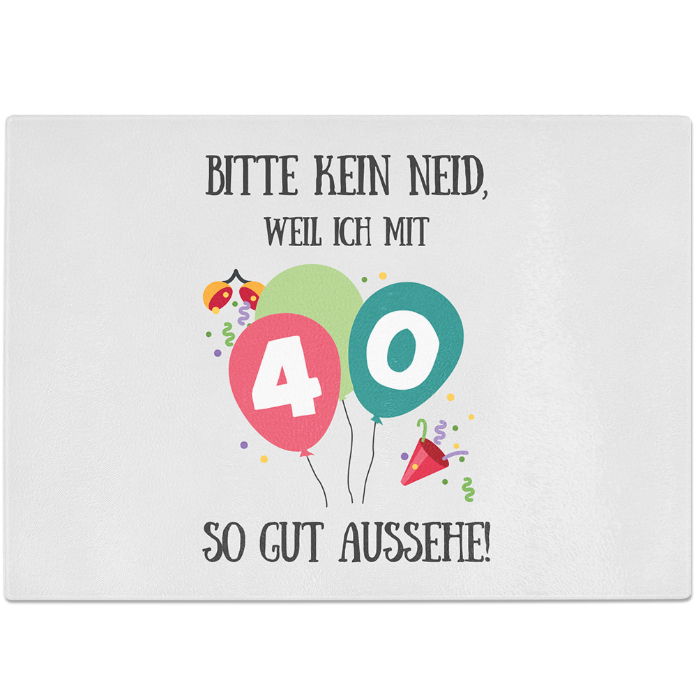 Lustige 50. Geburtstags-Tasse – „Bitte Kein Neid, Weil Ich So Gut Aussehe“, 300 Ml, Spülmaschinenfest
