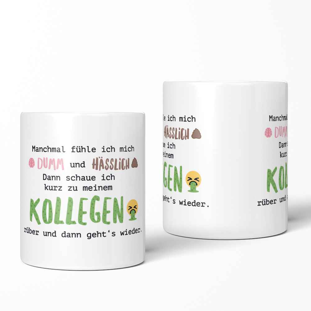 Manchmal fühle ich mich dumm hässlich. Dann schaue zu Kollegen rüber 10701000301 - Bild 2 von 2