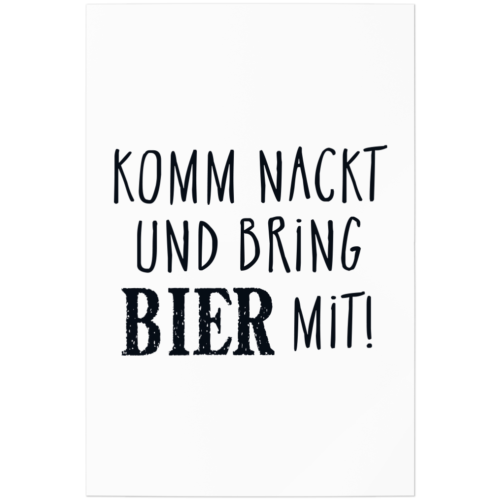 Komm nackt und bring Bier mit! 11001002661 - Bild 1 von 12