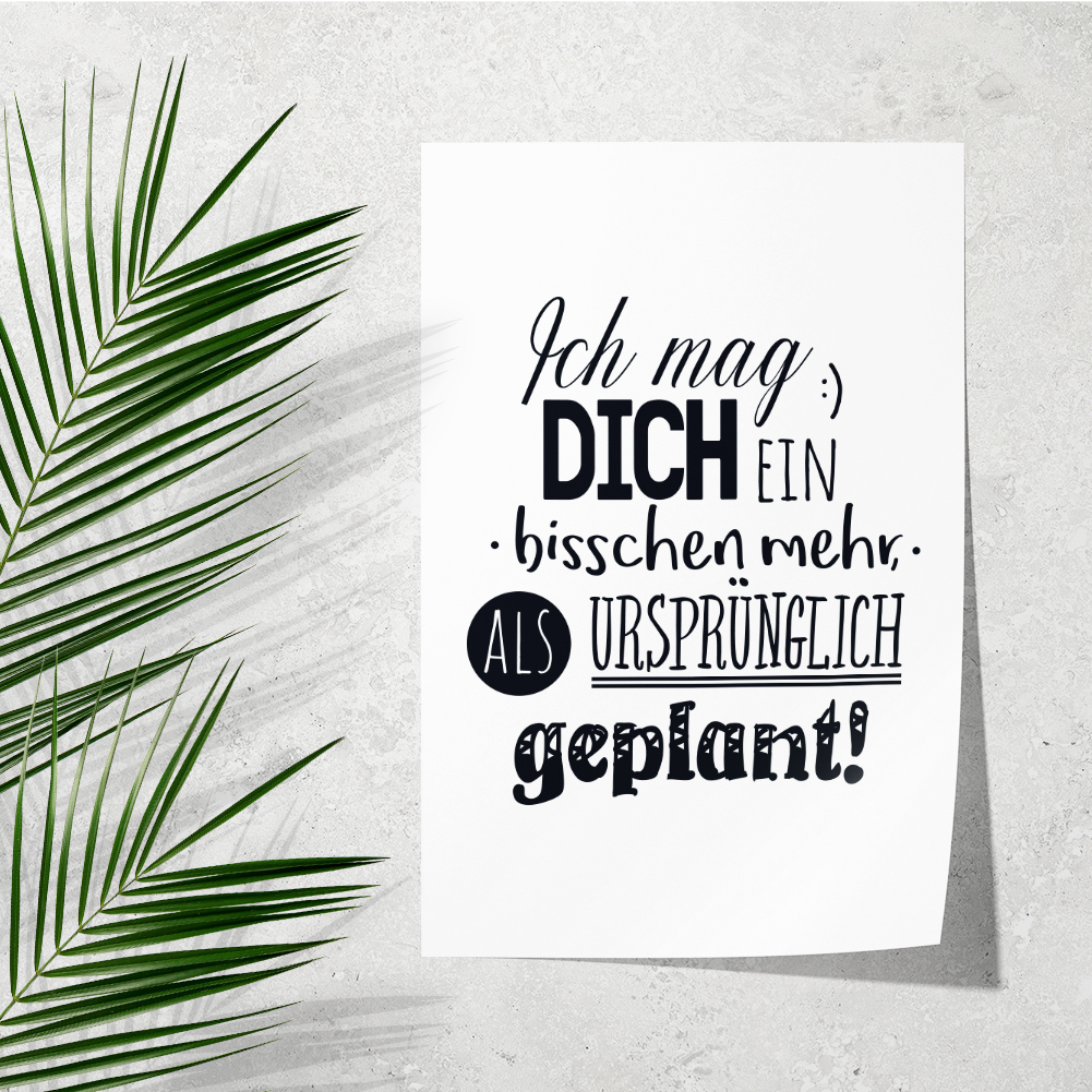 Ich mag dich ein bisschen mehr als ursprünglich geplant! 11001002709 - Bild 2 von 12