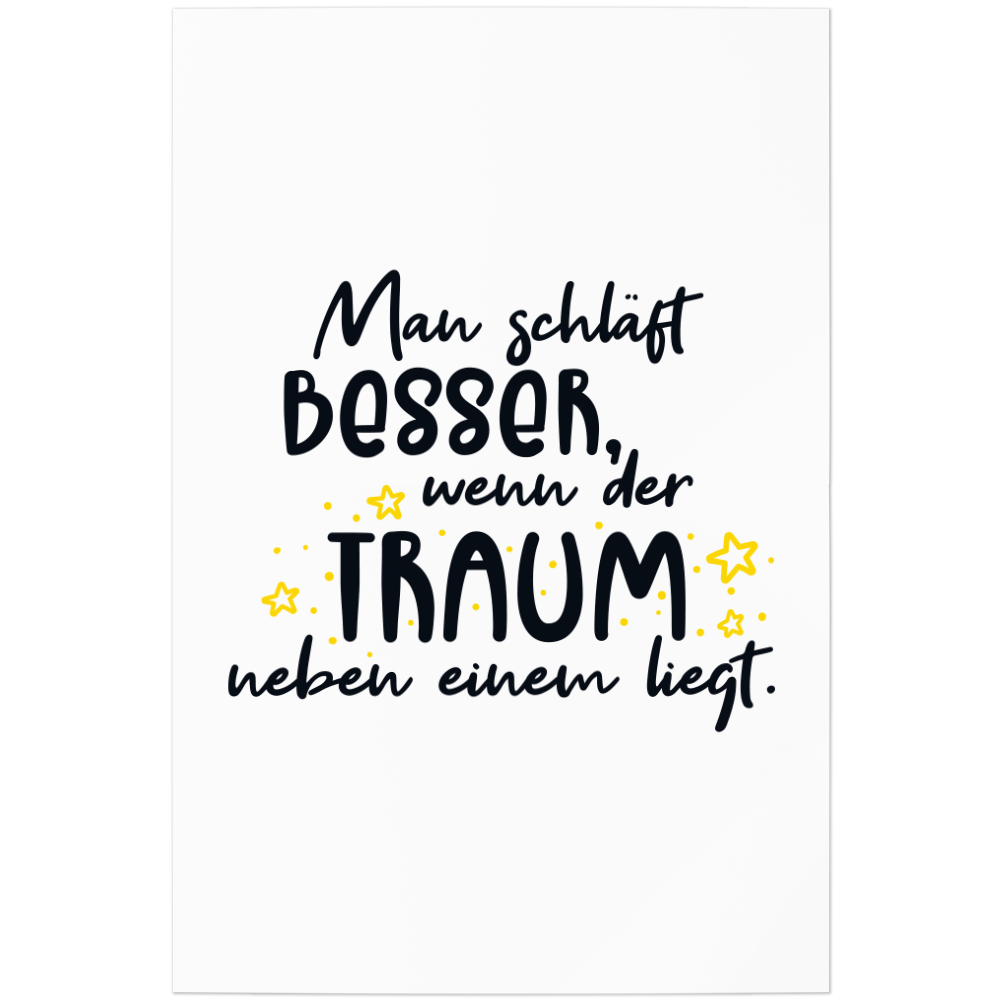Man schläft besser, wenn der Traum neben einen liegt 11001002720 - Bild 1 von 12