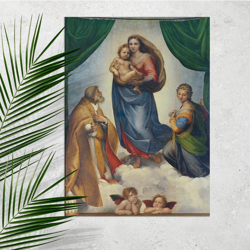 Raffaello Sanzio da Urbino, Die Sixtinische Madonna 11003000239 - Bild 2 von 8
