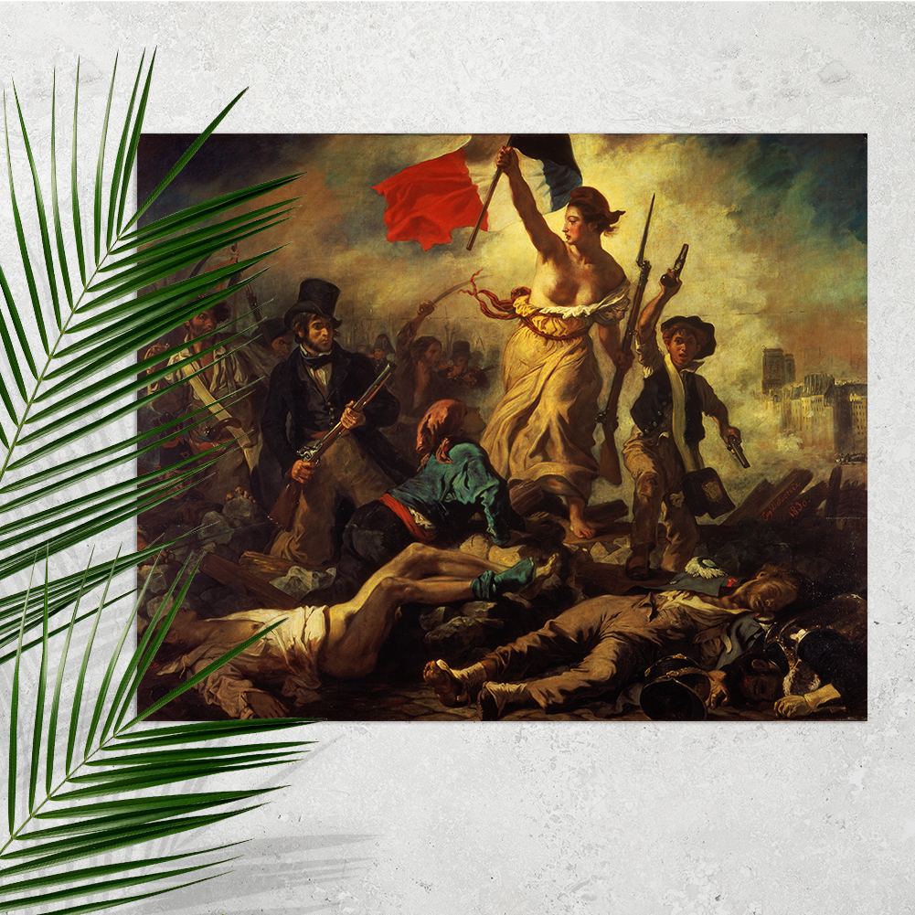 Eugène Delacroix, Der 28. Juli 1830, Die Freiheit führt das Volk 11003000351 - Bild 2 von 8