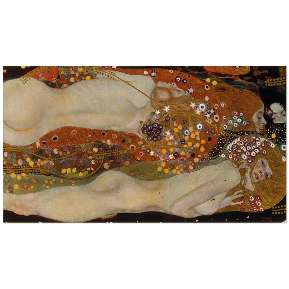 Gustav Klimt, Wasserschlangen II., Freundinnen 11003000453 - Bild 1 von 8
