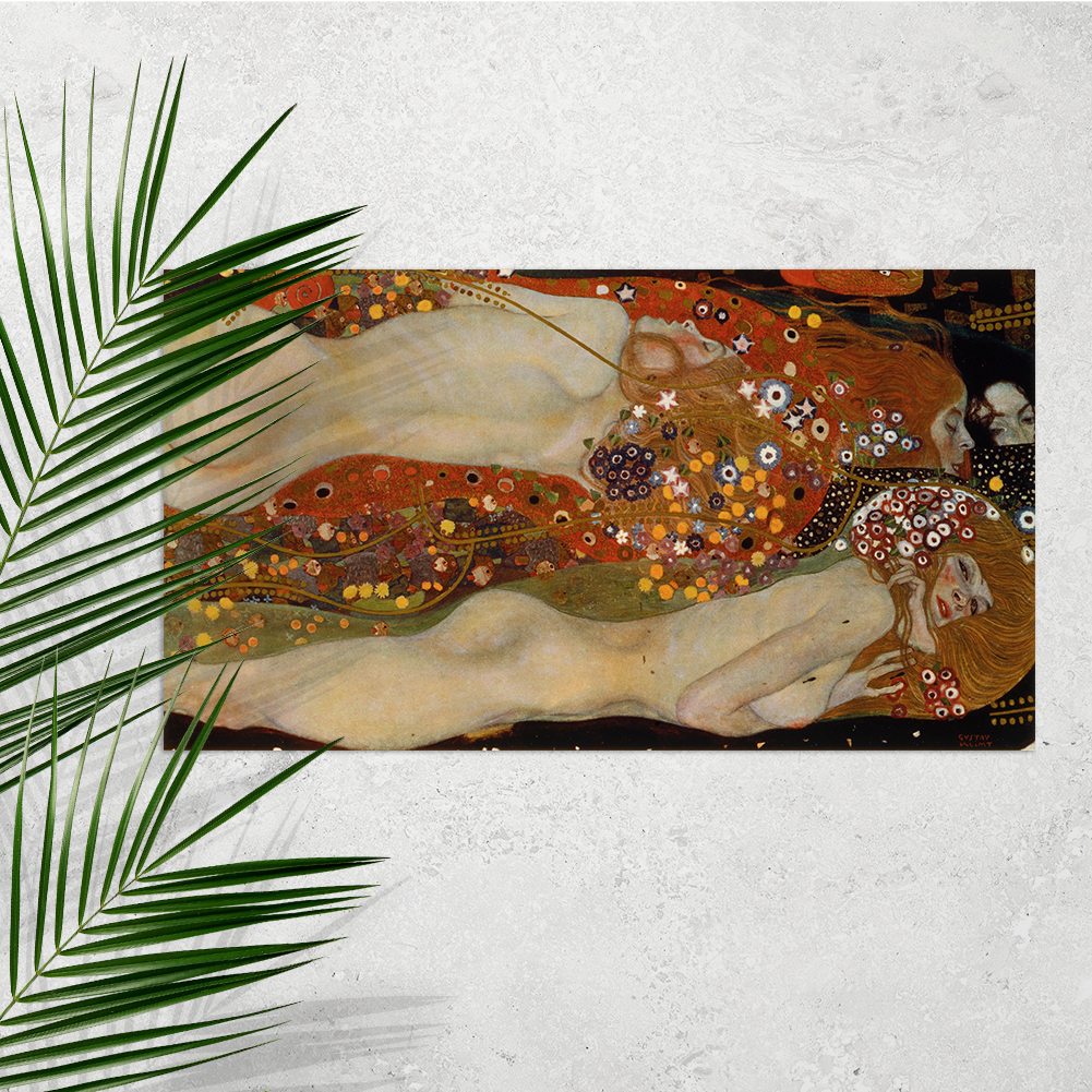 Gustav Klimt, Wasserschlangen II., Freundinnen 11003000453 - Bild 2 von 8