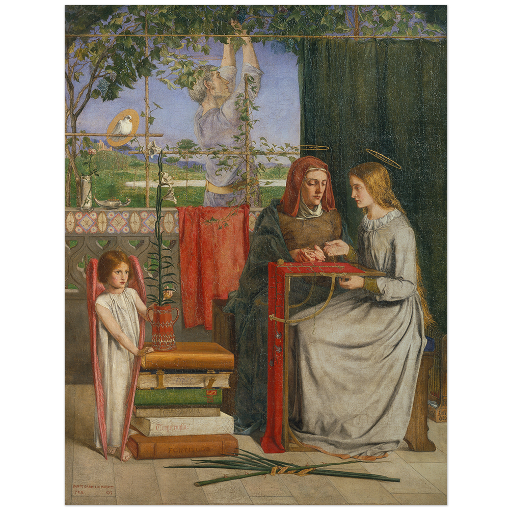Dante Gabriel Rossetti, La infancia de la Santísima Virgen María 11003000734 - Imagen 1 de 8