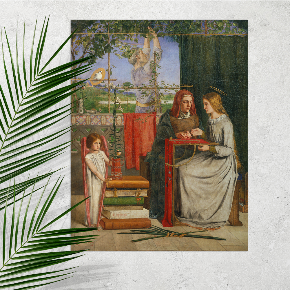 Dante Gabriel Rossetti, La infancia de la Santísima Virgen María 11003000734 - Imagen 2 de 8