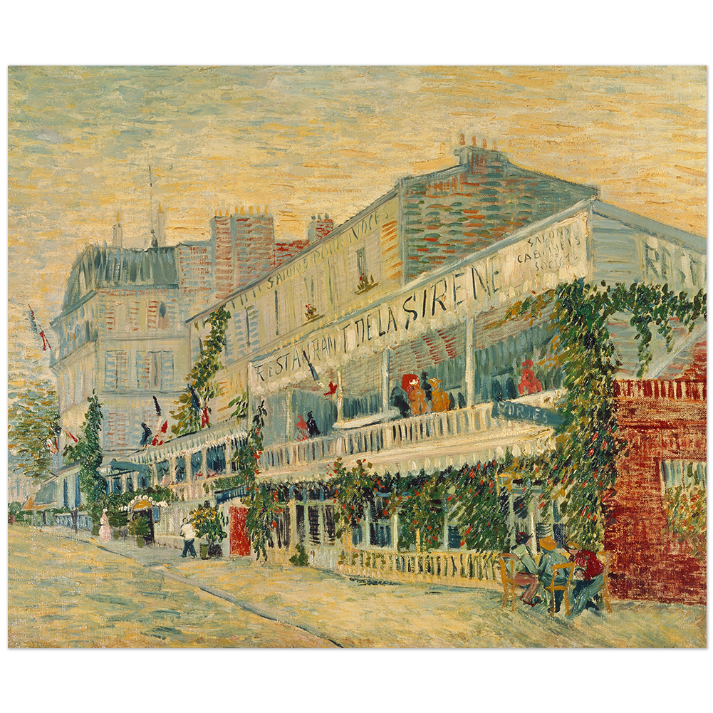 Vincent Willem van Gogh, Das Restaurant de la Sirène in Asnières 11003000834 - Bild 1 von 8