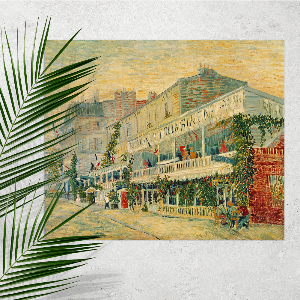 Vincent Willem van Gogh, Das Restaurant de la Sirène in Asnières 11003000834 - Bild 2 von 8