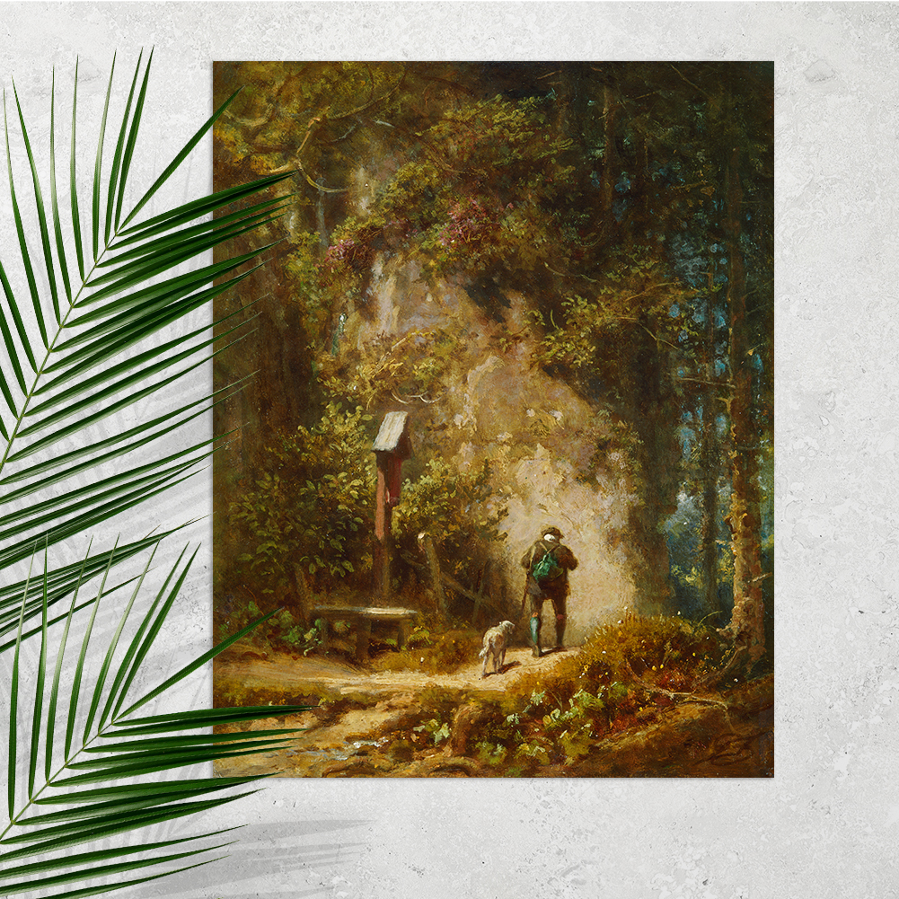 Franz Carl Spitzweg, Jäger im Wald 11003000925 - Bild 2 von 8