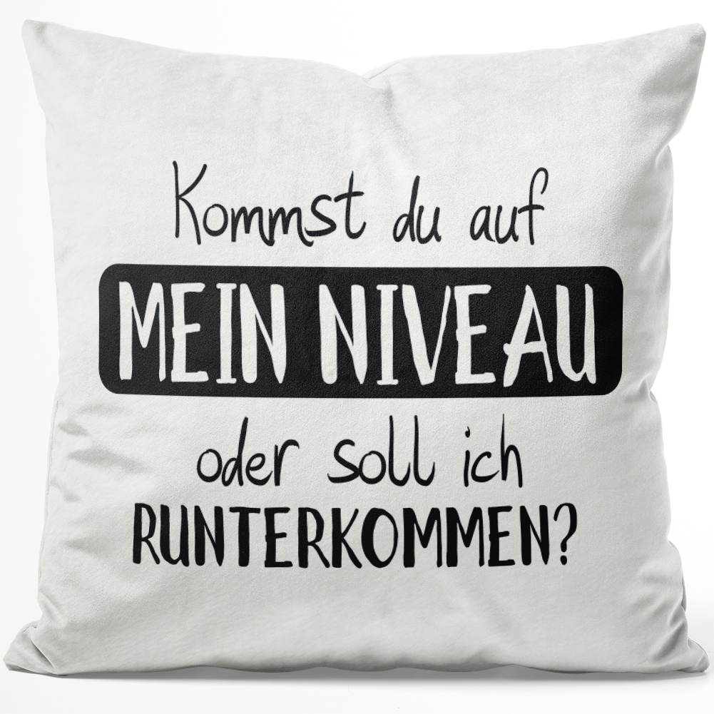 Kommst du auf mein Niveau oder soll ich runterkommen? 14001002642 - Bild 1 von 2
