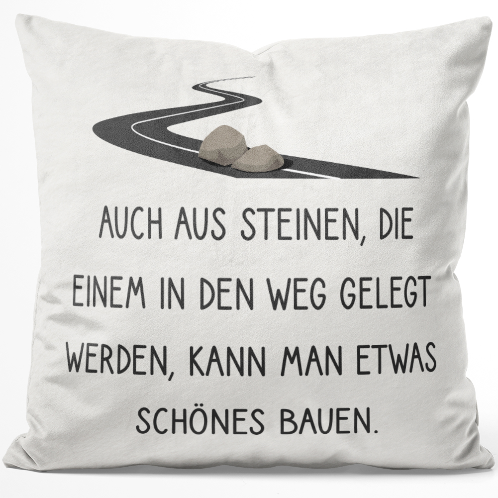 Auch aus Steinen die in den Weg gelegt werden kann man Schönes bauen 14001003617 - Bild 1 von 2