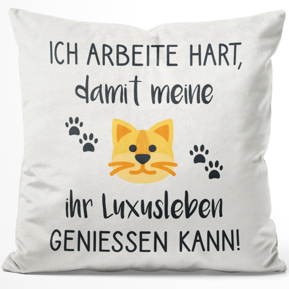 Ich arbeite hart, damit meine Katze ihr Luxusleben...🐾💫 (Neu und originalverpackt) in Saland