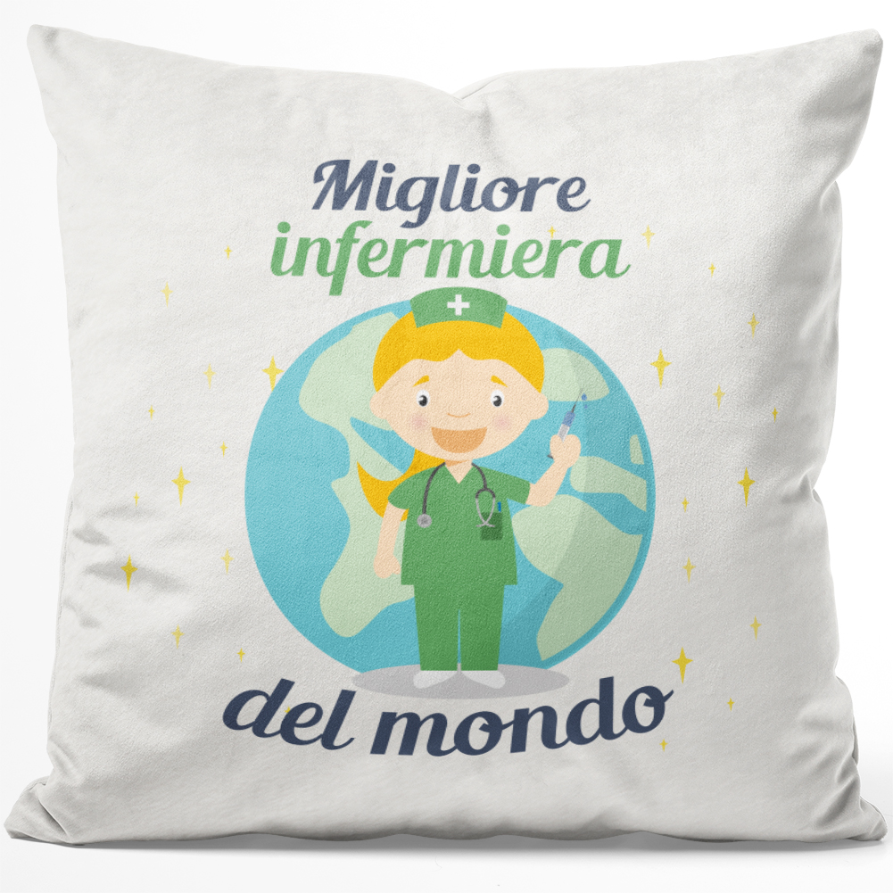 Tazza 'Migliore Infermiera Del Mondo' – Regalo Originale Per Infermiere, Laurea O Compleanno | Ceramica 325ml, Microonde E Lavastoviglie