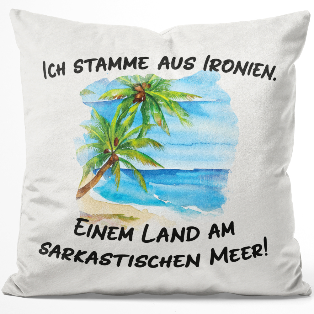 Ich stamme aus Ironien. Einem Land am sarkastischen Meer! 14001008924 - Bild 1 von 2