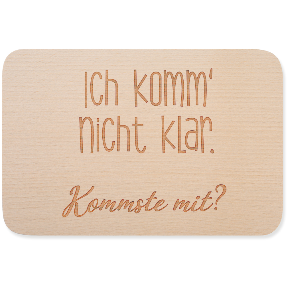 Nicht Klar Nicht Durchsichtig 5 Buchstaben Ich komm’ nicht klar. Kommste mit? 15001006912 | eBay.de