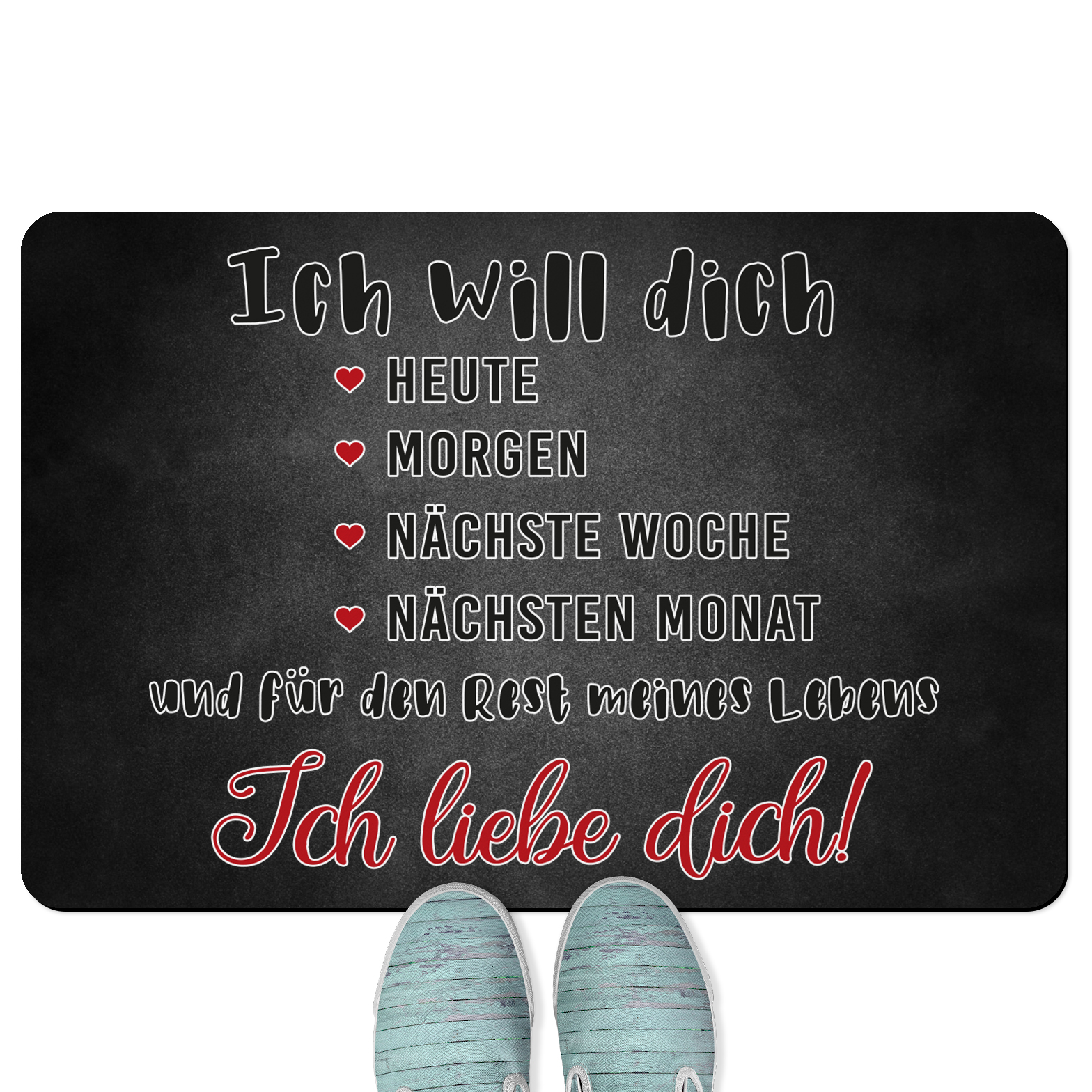 Ich will dich, heute, morgen, Rest meines Lebens. Ich liebe dich! 18001000225 - Bild 1 von 15