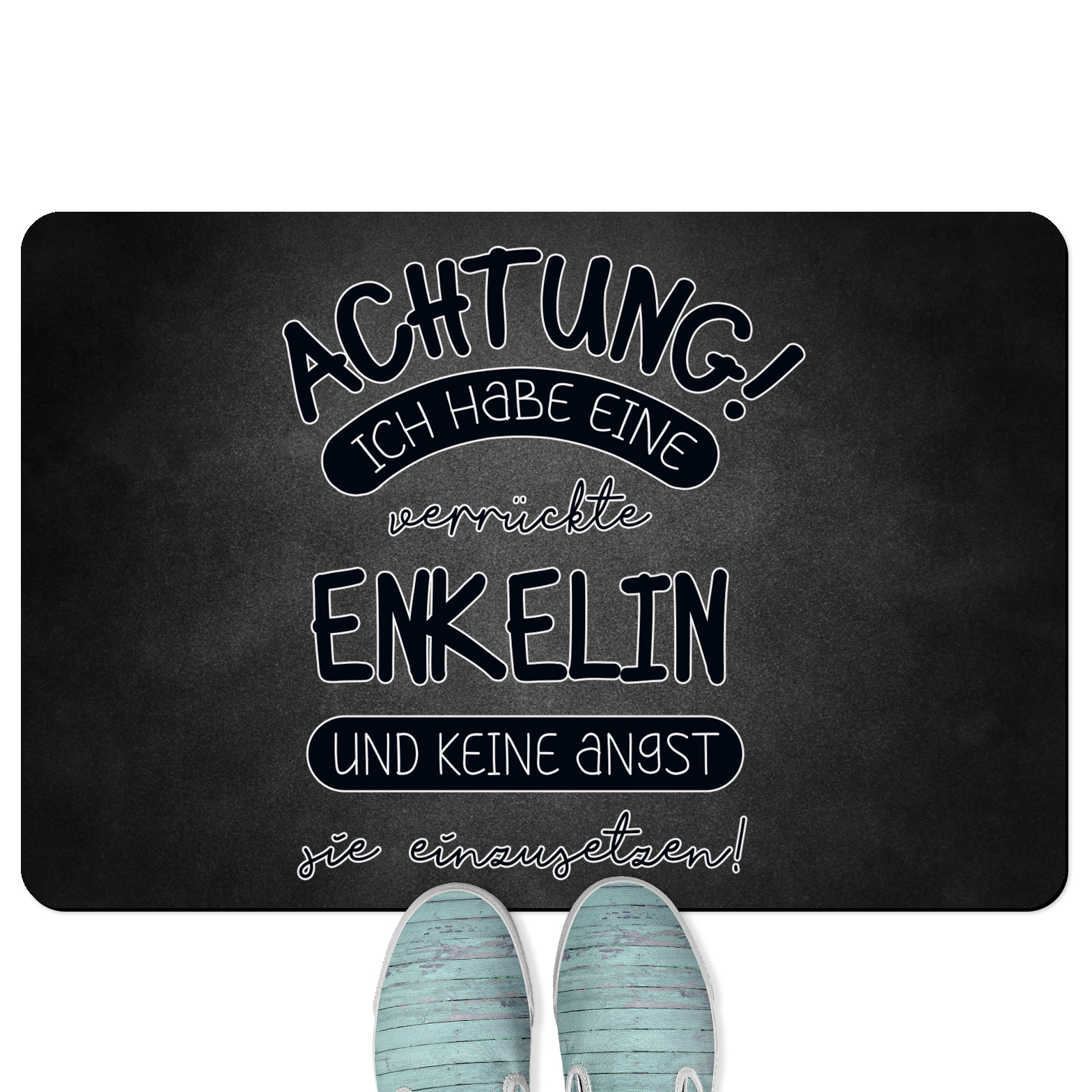 Turnbeutel Mit Spruch 'Zieh Leine, Ich Habe Eine Verrückte Patentante!' – Witziges Geschenk Für Coole Paten