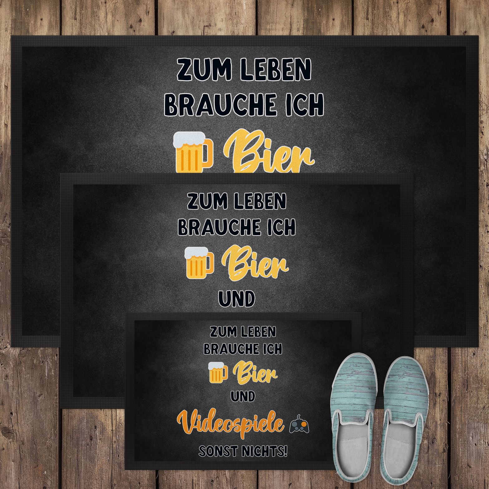 Zum Leben brauche ich Bier und Videospiele, sonst nichts 18001005499