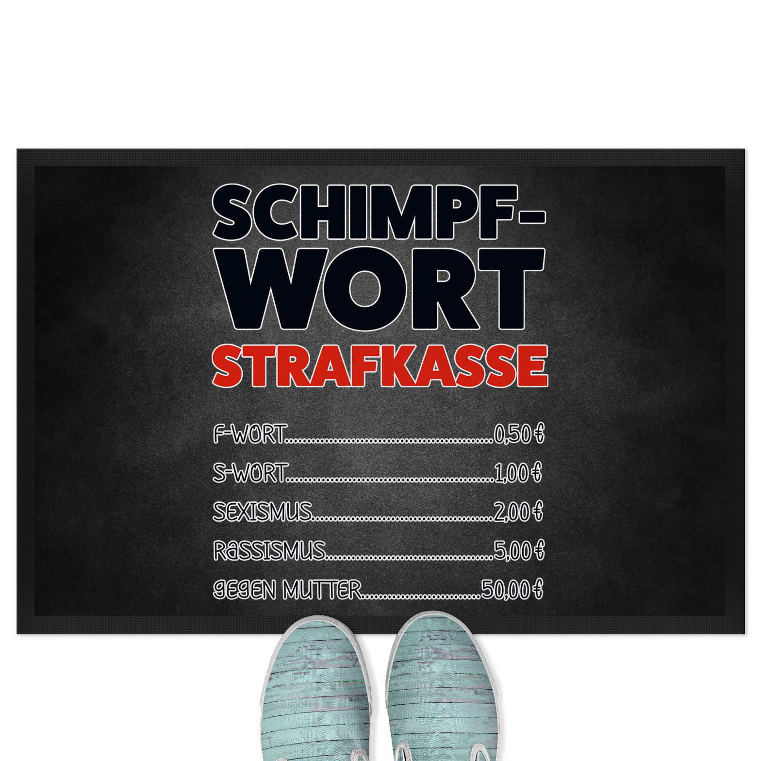 Schimpfwort Strafkasse 18001008756