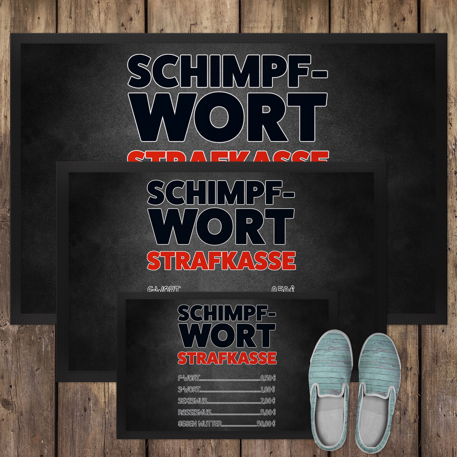 Schimpfwort Strafkasse 18001008756